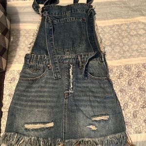 Overall skirt